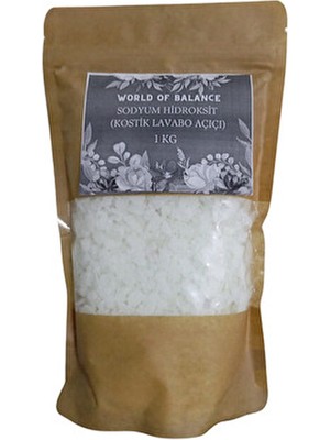 Kostik Lavabo Açıcı Sodyum Hidroksit