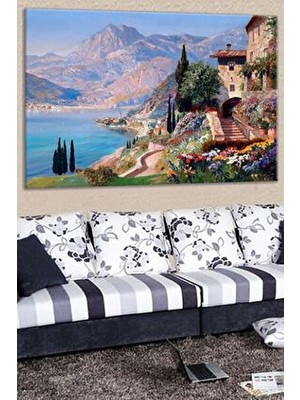 Manzara Kanvas Tablo Salon Koridor Ofis ve Yatak Odası Ideal