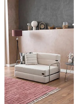 Oskar Çift Kişilik 120CM Destekli Katlanır Koltuk & Yatak