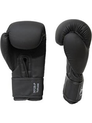 DragonDo Siyah Yakuza Kick Boks Eldiveni Suni Deri Muay Thai Boxing Gloves Özellikli