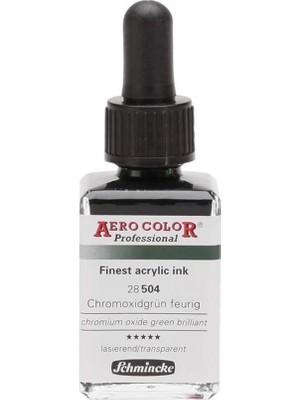 Supertrend Aero Color Akrilik Mürekkep 28 Ml. 504 Chromium Oxide Green Brilliant