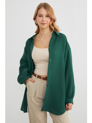 Basic Oversize Gömlek
