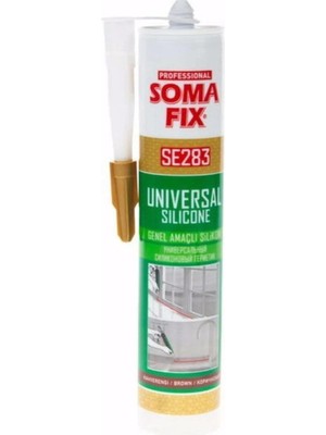 Genel Amaçlı Silikon Kahverengi Somafix SE283 -280GR