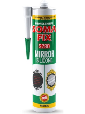Somafix S281 Ayna Silikonu Beyaz 280 ml 330GR