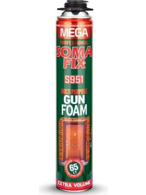 Somafix S951 Mega Tabancalı Köpük 850ML 1000GR