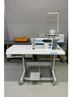 Jaktec Jk-A4 Elektronik Ip Kesmeli Düz Dikiş Makinesi Tablalı – Başlangıç Seti Hediyeli