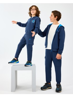 Skechers B Full Zip Sweatshirt Büyük Erkek Çocuk Lacivert Sweatshirt SK2520016-0530