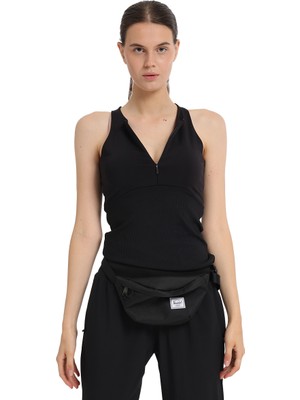 Mahave Top Kadın Siyah Antrenman T-Shirt 25KK1043-SYH