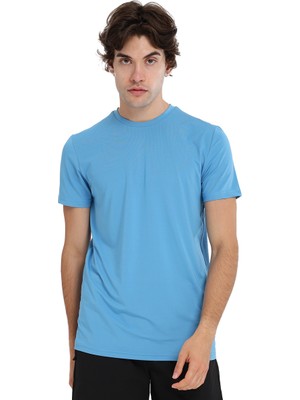 Tormenta Erkek Mavi Antrenman T-Shirt 25KE1022-RMVI