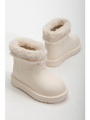 Su Geçirmez Içi Komple Kürklü Anne Kız Ev Botu Ug