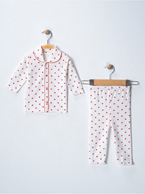 Bebek Yenidogan Çocuk Kiz Erkek Pamuklu Oyali Pijama Takımı Hediyelik