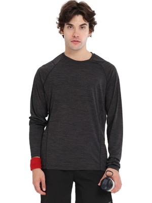 Arriba Erkek Siyah Koşu T-Shirt 25KE1004-SYHK