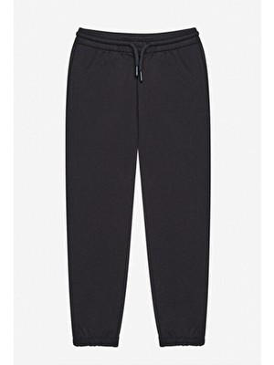 Unisex Basic Siyah Jogger