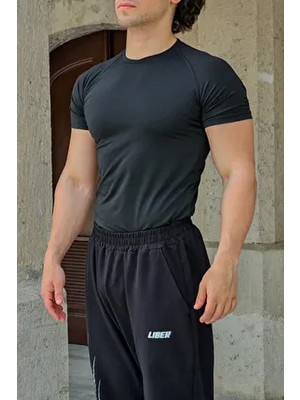 Basic Compression T-Shirt (Siyah)