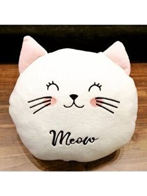 Sevimli Kedi Polar Yastık