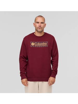 Csc Branded Blanket Crew Erkek Sweatshirt