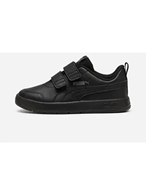 Courtflex V3 V Ps 397642 Ortopedik Çocuk Spor Ayakkabı Siyah