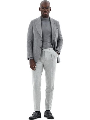 Erkek Kırlangıç Yaka Kruvaze  CEKET-KAX5956W