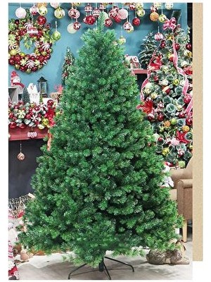 Begin Power 300 cm Yılbaşı Ağacı Gür Dallı Lüks Çam Ağacı Noel Ağacı 1800 Dal