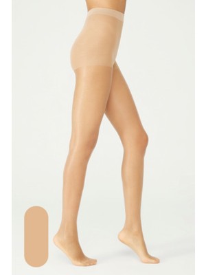 Fit 15 Yeni Ten Rengi Külotlu Çorap