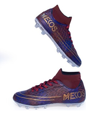 Mekos Erkek Çocuk Halısaha Futbol Ayakkabısı Krampon Modern Tasarım ve Rahat Kullanım