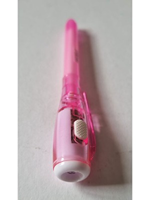 Yeni Büyük Başlıklı Neon Işıklı Görünmez Kalem - Renk Seçenekli 1 Adet