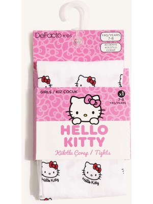 DeFacto Hello Kitty 60 Denye Külotlu Çorap Kız Çocuk G1533A8NS