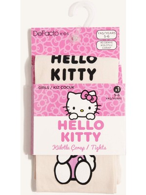 DeFacto Hello Kitty 60 Denye Külotlu Çorap Kız Çocuk G1534A8NS