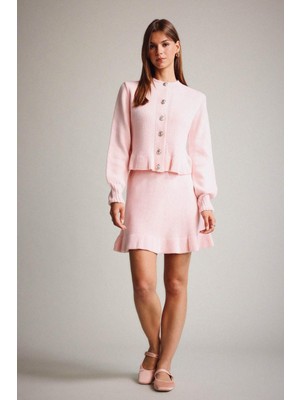 DeFacto Triko Pileli Mini Etek G3356AX25AU