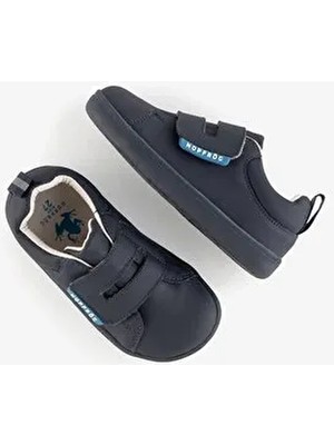 Belirtilmemiş Smart Walker Casual Mat Lacivert Barefoot Erkek Çocuk Ayakkabı PU Malzeme Kauçuk Taban