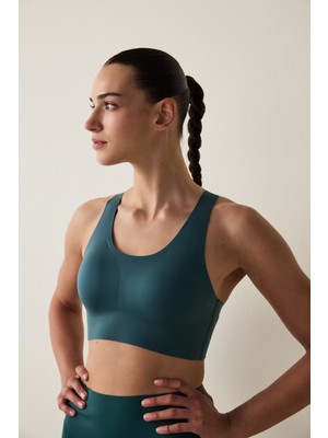 Penti #İzbırakmaz Koyu Yeşil Orta Destek Zero Feel Spor Sütyeni