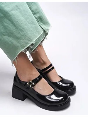 Riccon Merlyrra Kadın Loafer Kısa Topuklu Ayakkabı Şık Tasarım Ve Rahat Kullanım