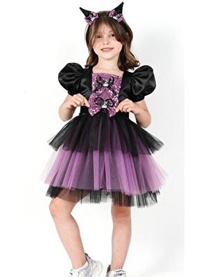 Kuromi Doğum Günü Kıyafeti & Abiye Elbise & Kuromi Kostüm