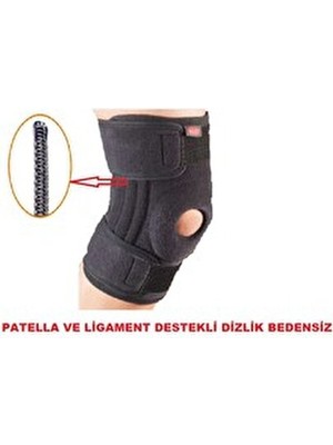Başarı Ortopedi Patella Ligament Destekli Dizlik Kadın Sporcu Koruyucu Kas Eklem Ağrıları İçin Standart Beden