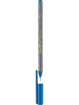 Edding 55 İnce Uçlu Kalem Fineliner Keçeli Kalem 0.3Mm Açık Mavi (10 Lu Paket)