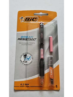 Bic Break Resistant 07 Uçlu Mekanik Kurşun Kalem Siyah Renk Seçenekli Set ile Uzun Ömürlü