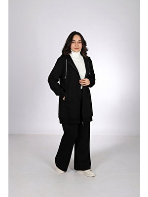 Alerva Tesettür Eşofman Takımı Taş Kordonlu