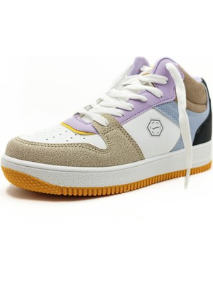 Lnbrlnt Bağcıklı Çok Renkli Kadın Spor Ayakkabı