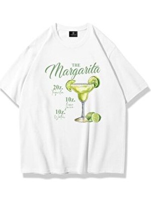 Kadın Margarita Tshirt Beyaz
