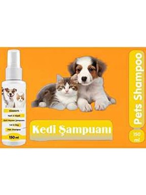 Diaways Petshop Kedi Köpek Evcil Dostlar Şampuanı Koku Giderici Bakım Şampuanı Tüy Dökmeye Karşı Bebek Şampuanı Kokulu