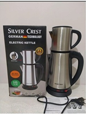 Üstün Alman Teknolojisi Paslanmaz Çelik Çaycı Slıver Carst [ Kettle] Ketıl Şimdi Türkişyede