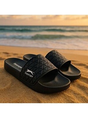 Slazenger Unisex Terlik Tüm Sezonlar İçin Ortopedik Tabanlı Tekstil Malzeme ile Trend Tasarım