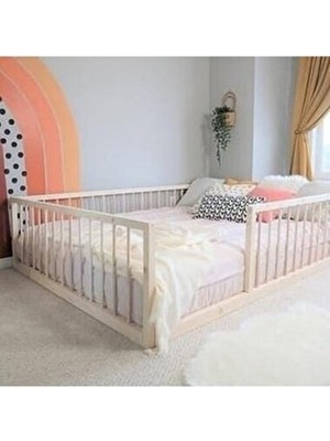 Ahşap Montessori Yatak Montessori Yatak