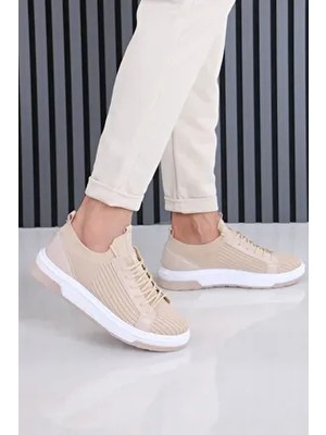 Sauron Erkek Spor Ayakkabı Örme Triko Nefes Alabilen Sneakers Pusped Tabanlı