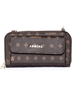 268 Kahve Baskılı Çanta