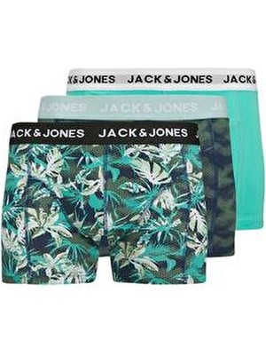 Erkek Mavi Jactasmania Trunks 3 Pack Boxer 12277719-SEASPRAY