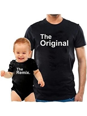 Venüs Dijital The Original The Remix Siyah Tshirt Zıbın (Baba Oğul Kombin Yapılabilir Fiyatlar Ayrı Ayrıdır)