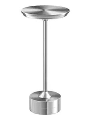 KML112 Dokunmatik Gümüş Masa Lambası Cct (3 Renk Opsiyonlu)