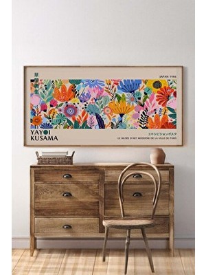 Tek Parça Gerçek Ham Ahşap Yatay Panorama Çerçeveli Tablo - Model 1