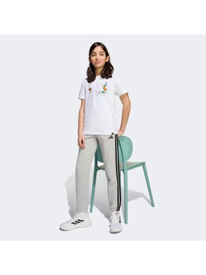 Adidas Winter Sports Graphic Çocuk Beyaz T-Shirt.-